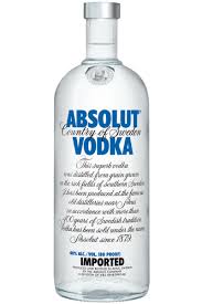 VODKA ABSOLUT LT.1
