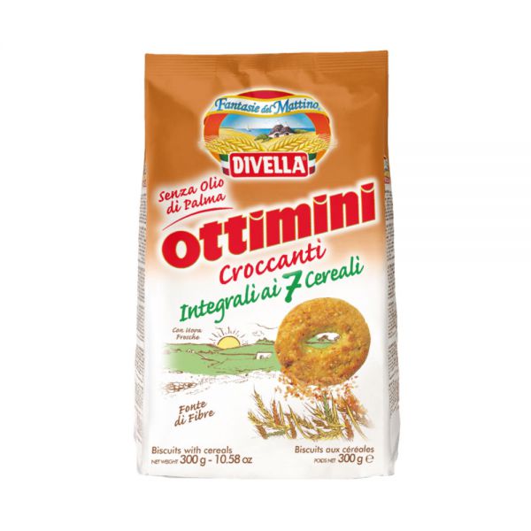 BISCOTTI OTTIMINI DIV. GR.450 INTEGRALI 7 CEREALI