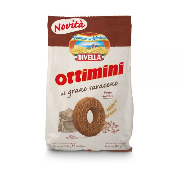 BISCOTTI OTTIMINI DIV. GR.450 GRANO SARACENO