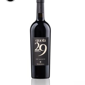 VINO MENHIR QUOTA 29 PRIMITIVO ROSSO CL.75