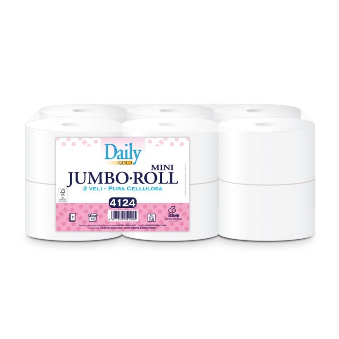 CARTA IGIENICA JUMBO MINI PC.