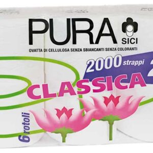 CARTA IGIENICA PURA 6 RT.